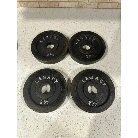 Vintage Legacy Barbell weight set #31‎ - Picture 2 of 3